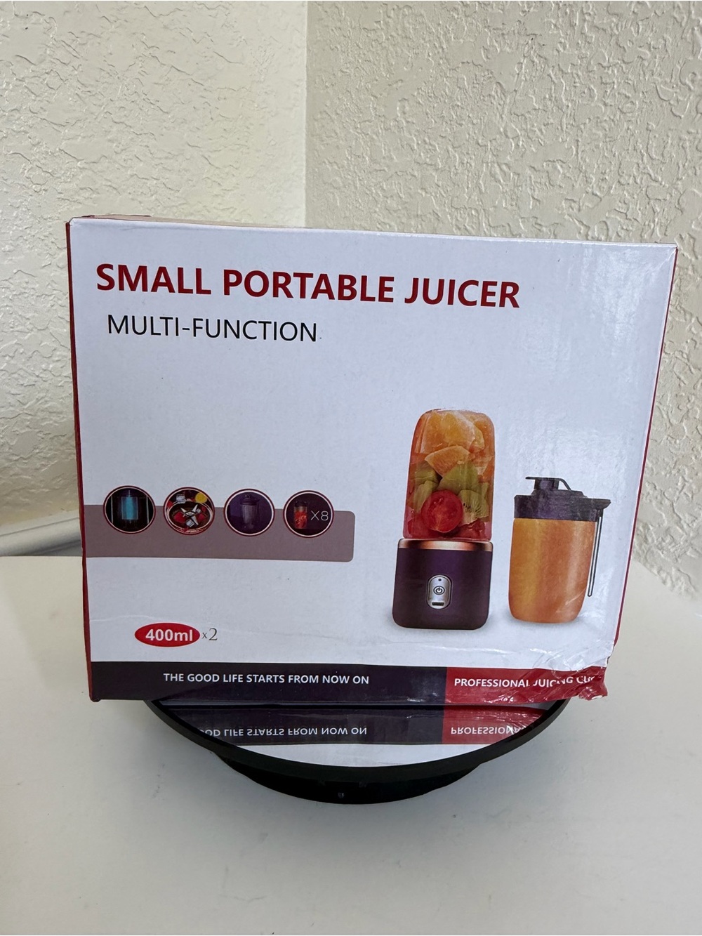 Small Portable Juicer Blender - Copper/Black